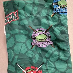 Nickelodeon Teenage Mutant Ninja Turtles Green Bedding Sheet